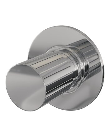 BRAUER Stripe losse inbouw stopkraan met in- en afbouwdelen chroom