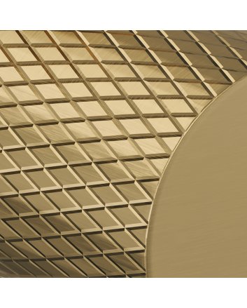 BRAUER Gold Carving hoekstopkraan goud geborsteld PVD
