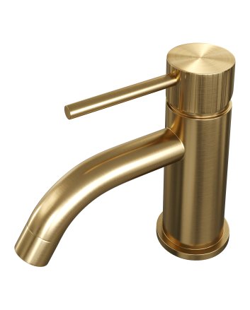 BRAUER Stripe opbouw fonteinkraan goud geborsteld PVD