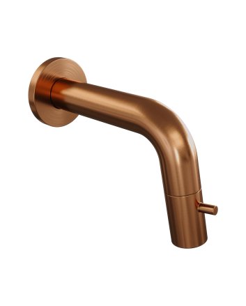 BRAUER Copper Edition inbouw fonteinkraan inkortbaar koper geborsteld PVD