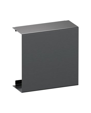 BRAUER Opbouwnis met verborgen opbergruimte gunmetal geborsteld PVD