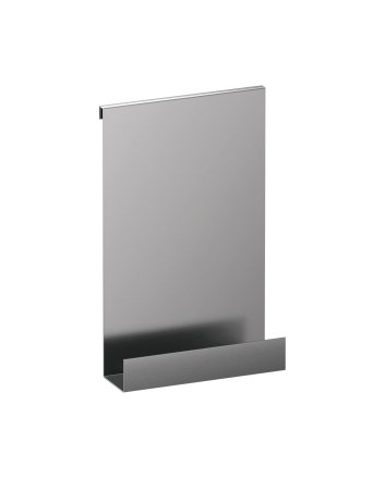 BRAUER Doucherek hangend met glasklem RVS geborsteld PVD