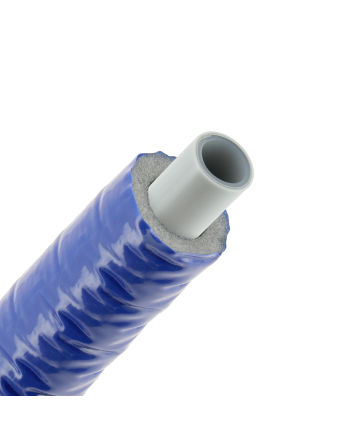 Bonfix Alu-pers meerlagenbuis met isolatie | blauw | 32 x 3.0 | Rol 25 meter