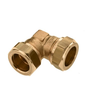 Bonfix Messing Knel kniekoppeling | 35 x 35