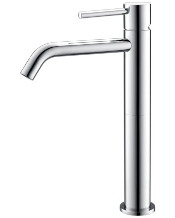 Style XL hoge wastafelmengkraan chroom