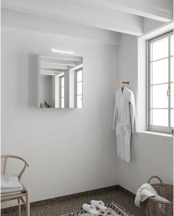 Mondiaz Cubb spiegelkast 50x70x16cm kleur clay met 1 deur