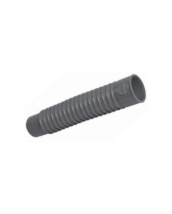Flexibele bocht dubbele mof 40 mm 0 - 45 graden PVC