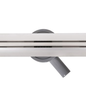 Sani DeLuxe Douchegoot RVS Trend Flex met flens en draaibaar sifon   70 cm