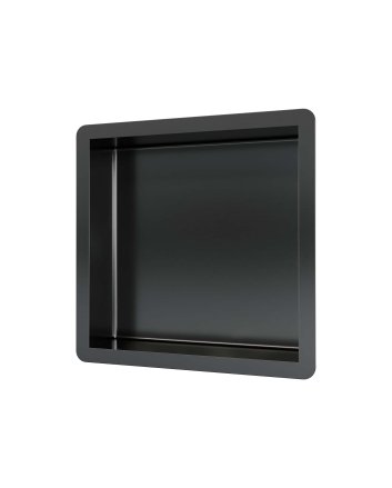 BRAUER Inbouwnis 300x300 mm gunmetal geborsteld PVD