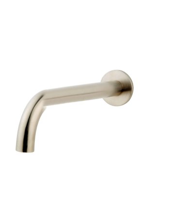 inbouw-uitloop rond 25cm 1/2'' geborsteld staal