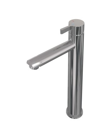 BRAUER Chrome Edition verhoogde opbouw wastafelmengkraan model E chroom