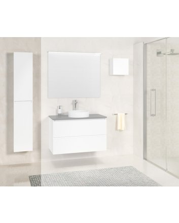 Bologna kolomkast 160x40x35 matwit