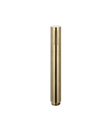 Sani DeLuxe Staafhanddouche Goud Geborsteld rond