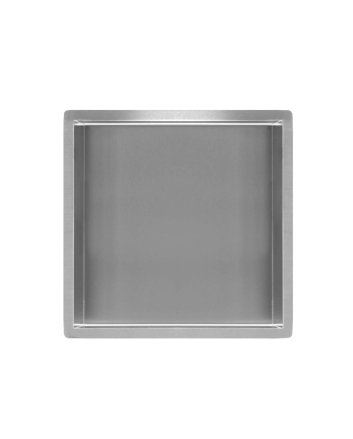 Demis inbouwnis 30 x 30 x 10 cm RVS
