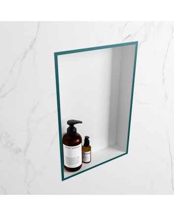 Mondiaz Easy Nis 44,5x29,5cm in solid surface kleur Smag | Talc. 1 vak  geschikt voor in- of opbouw