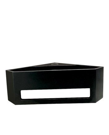 Wiesbaden Julia hoekfontein Solid surface 35 x 35 x 16 cm mat zwart