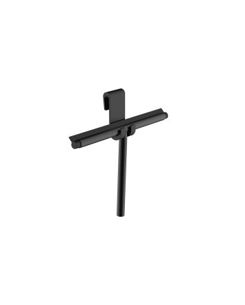 Alonzo raamwisser met flexibele glashaak mat zwart