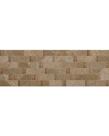Emigres Dec terra wandtegel hoogglans 20x60 marron