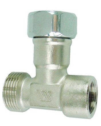 Riko Watts adapter voor waterslagdemper 1/2 binnendraad x 3/4 buitendraad