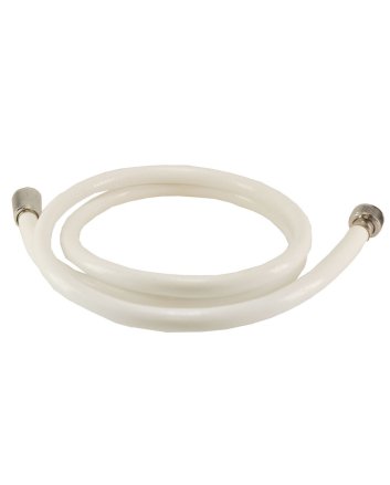 PVC doucheslang 125cm wit