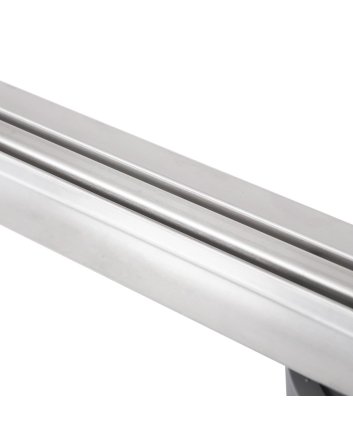 Sani DeLuxe Douchegoot RVS Trend Flex met flens en draaibaar sifon   70 cm