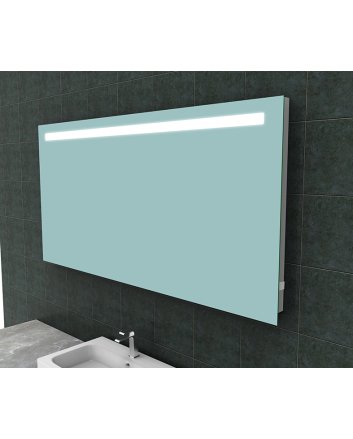 Tigris spiegel rechthoek met LED en stopcontact 160 x 80 cm
