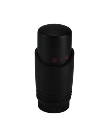 Luxe thermostaatknop M30, mat zwart