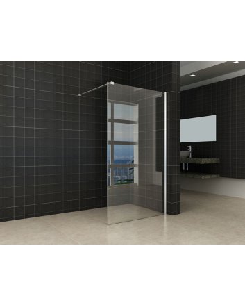 Comfort inloopdouche 1000 x 2000 x 10 mm nano helder glas/chroom