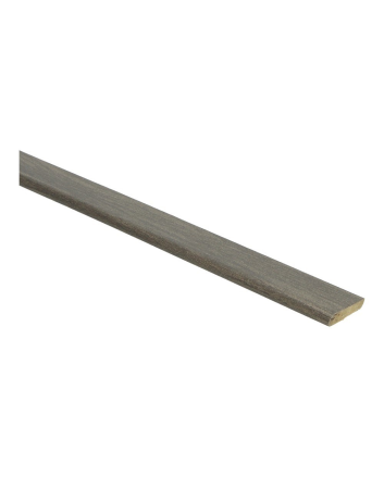 Plakplint eiken donkerbruin geolied | 2.4 meter