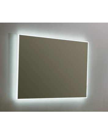 Sani DeLuxe Spiegel infinity met rondom LED verlichting, 3 kleur instelbaar & dimbaar 80 incl. spiegelverwarming
