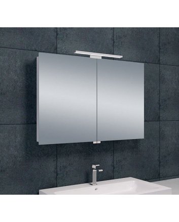 Bright spiegelkast met LED 90 x 60 x 14 cm