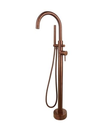 Sani DeLuxe Badmengkraan vrijstaand rond Brons