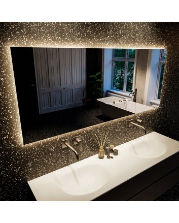 Mondiaz Bright spiegel 70x150cm Rechthoek met LED verlichting