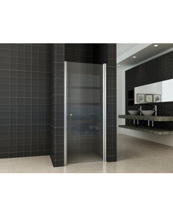 nisdeur met profiel 800x2000 8mm NANO glas