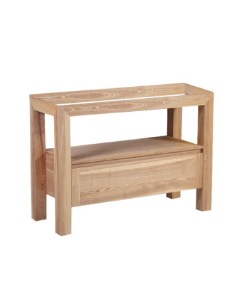 Sani DeLuxe Wood Eiken Robusta onderkast met greeplijst in korpus kleur 120