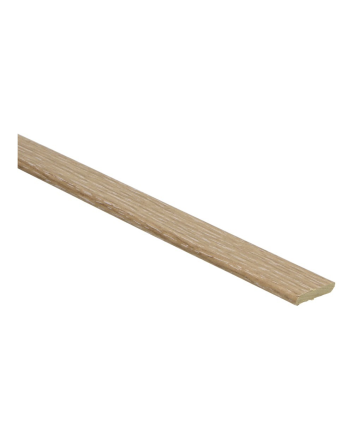 Plakplint eiken wit | 2.4 meter