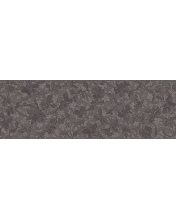 Emigres Microcemento floral wandtegel satijn 30x90 negro