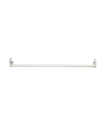 50cm Handdoekhouder voor paneelradiator - Wit handdoekrek 50cm breed geschikt voor roosterradiator 