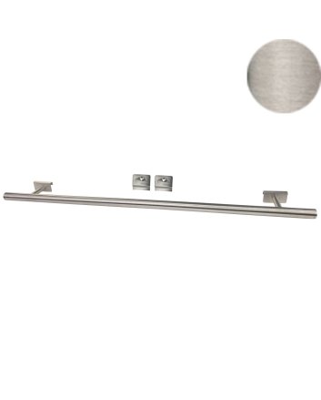 BSXL handdoekenrek 500 mm voor radiatoren boven-bevestiging RVS