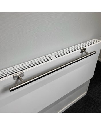 BSXL handdoekenrek 500 mm voor radiatoren boven-bevestiging RVS