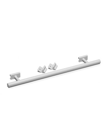 BSXL handdoekenrek 500 mm voor radiatoren boven-bevestiging wit