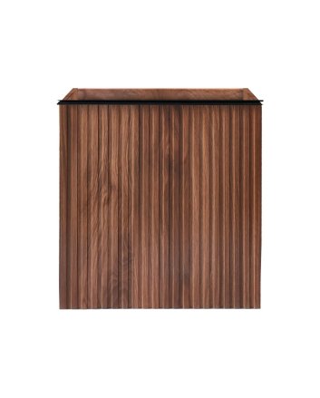 Eco Elegance Onderkast Met Verticaal Reliëf, Soft-Close