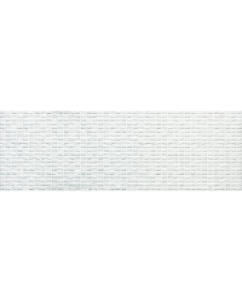 Emigres Mos leed wandtegel satijn 20x60 blanco