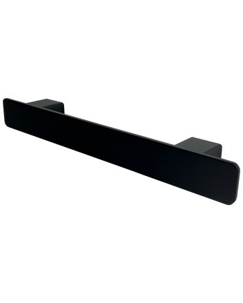 BSXL magnetisch 460 mm handdoekenrek voor radiatoren vierkant - Zwart