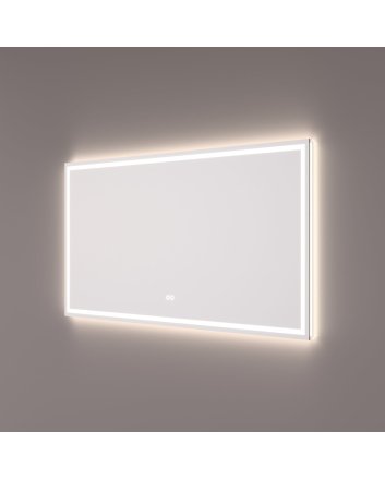 Hipp Design LED spiegel 180x70cm met directe en indirecte verlichting rondom, spiegelverwarming, touchdimmer en kleurenwissel
