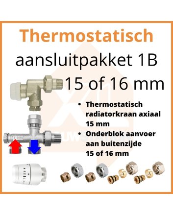 Eco 4 Thermostatisch M30 aansluitpakket 1B