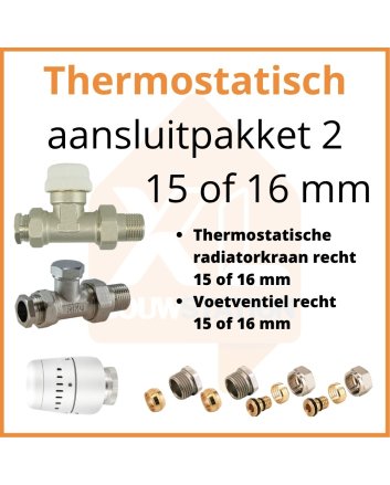 Eco 4 Thermostatisch M30 aansluitpakket 2