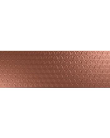 Emigres Linus velvet hoogglans wandtegel 20x60 cobre