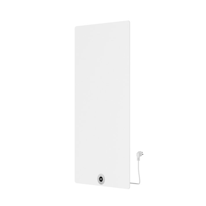 120x60 cm - Elektrische Panel Verticaal Vlak - Mat Wit (RAL9016) - 750 Watt