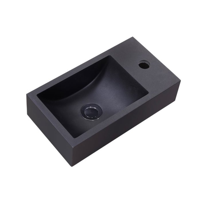 Sani DeLuxe Fontein Quartz Recto Mini 36x18x10 cm